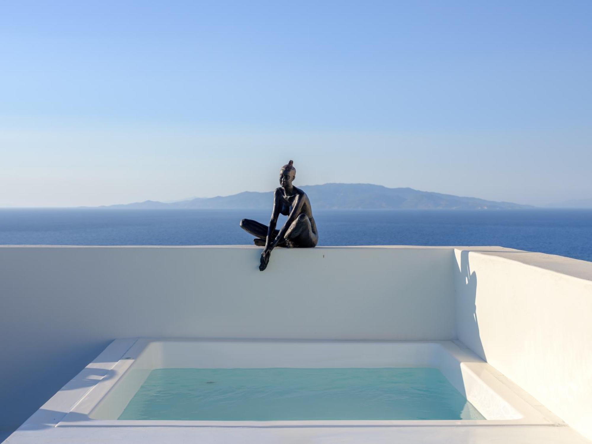 Oia Treasures Art Suites Exterior foto