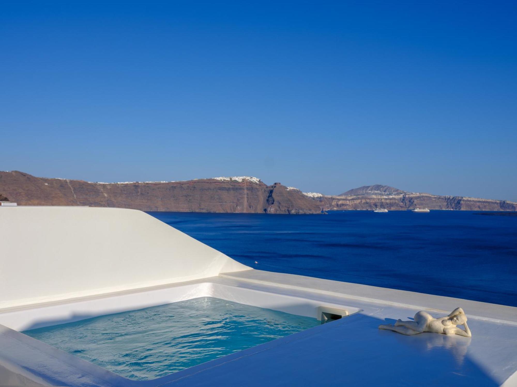 Oia Treasures Art Suites Exterior foto